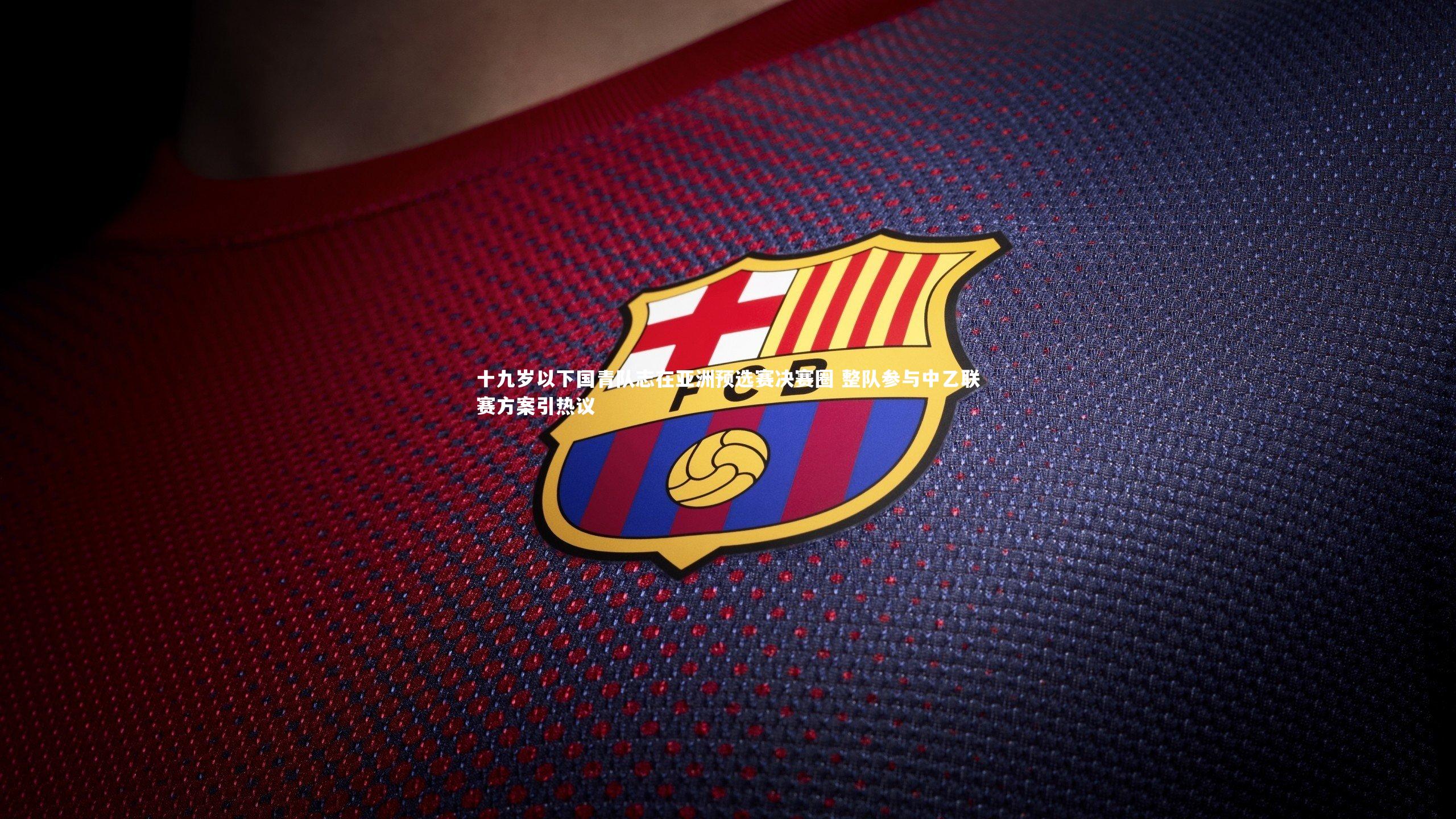 十九岁以下国青队志在亚洲预选赛决赛圈 整队参与中乙联赛方案引热议